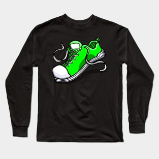 Green Shoe *RGB Collection* Long Sleeve T-Shirt